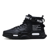 Trendy Men's High-top Sneakers