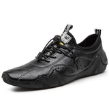 New Men's Handmade Sewing Flats