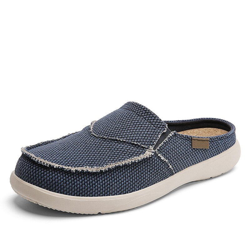 Men's Eco-friendly Flip Flop Non-slip Canvas Slippers