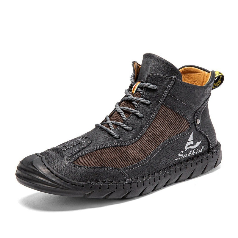 Men's Retro Soft Leather Casual Boots