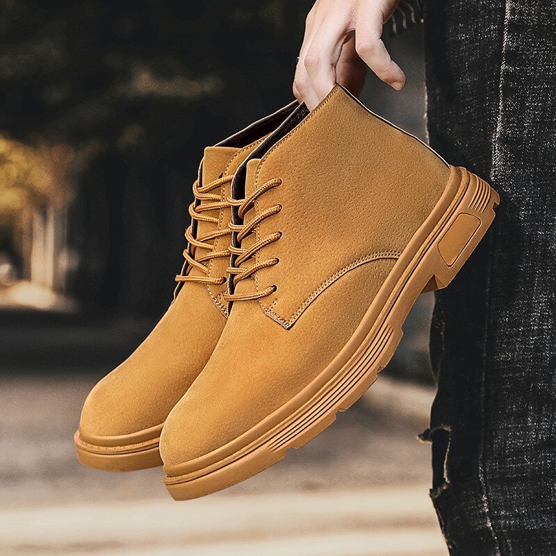 Men's Casual Lace Up Ankle Boots