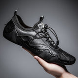 New Men's Handmade Sewing Flats