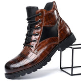 New Men's Comfortable Motorcycle Boots