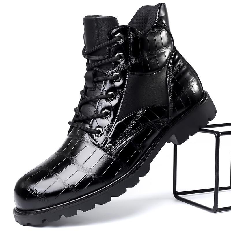 New Men's Comfortable Motorcycle Boots â BESMEE Shoes