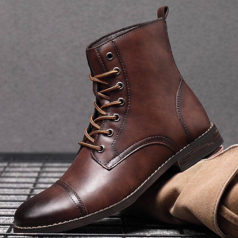 Men's Handmade Non Slip British Boots