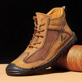 Men's Retro Soft Leather Casual Boots