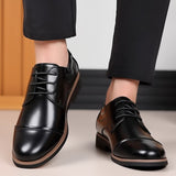 Men's Classic Lace-up Business Shoes