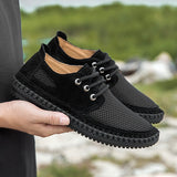 Men's Breathable Mesh Soft Flat Loafers