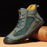 Men's Retro Soft Leather Casual Boots