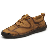 New Men's Handmade Leather Casual Shoes