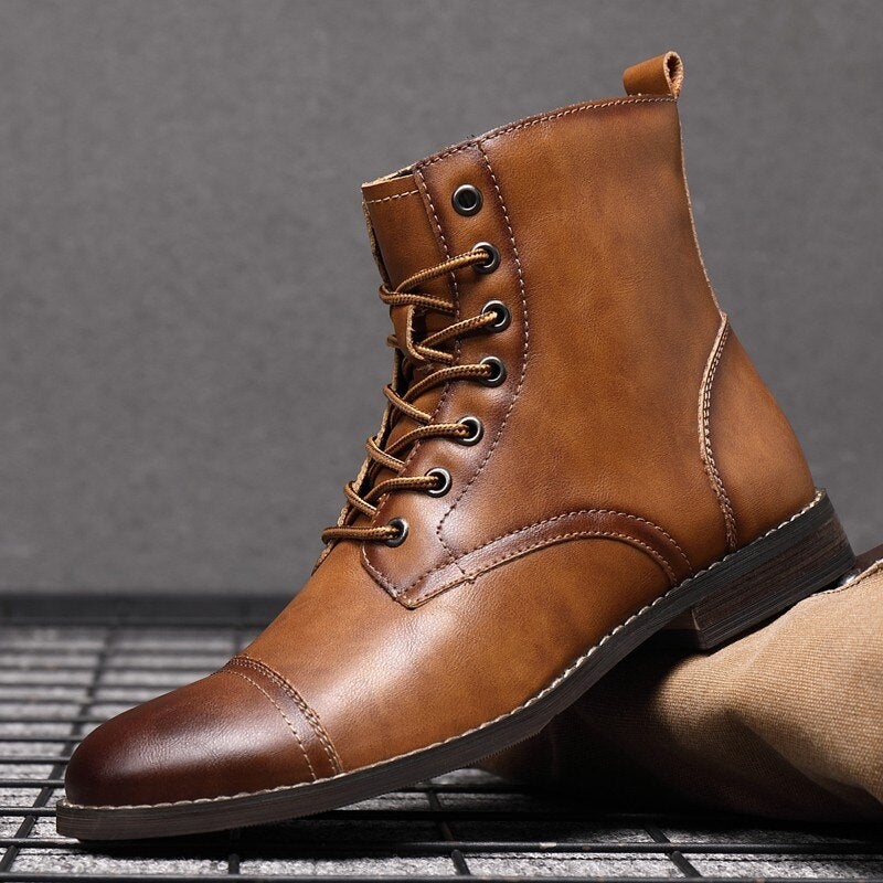 Men's Handmade Non Slip British Boots