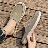 Men's Eco-friendly Flip Flop Non-slip Canvas Slippers