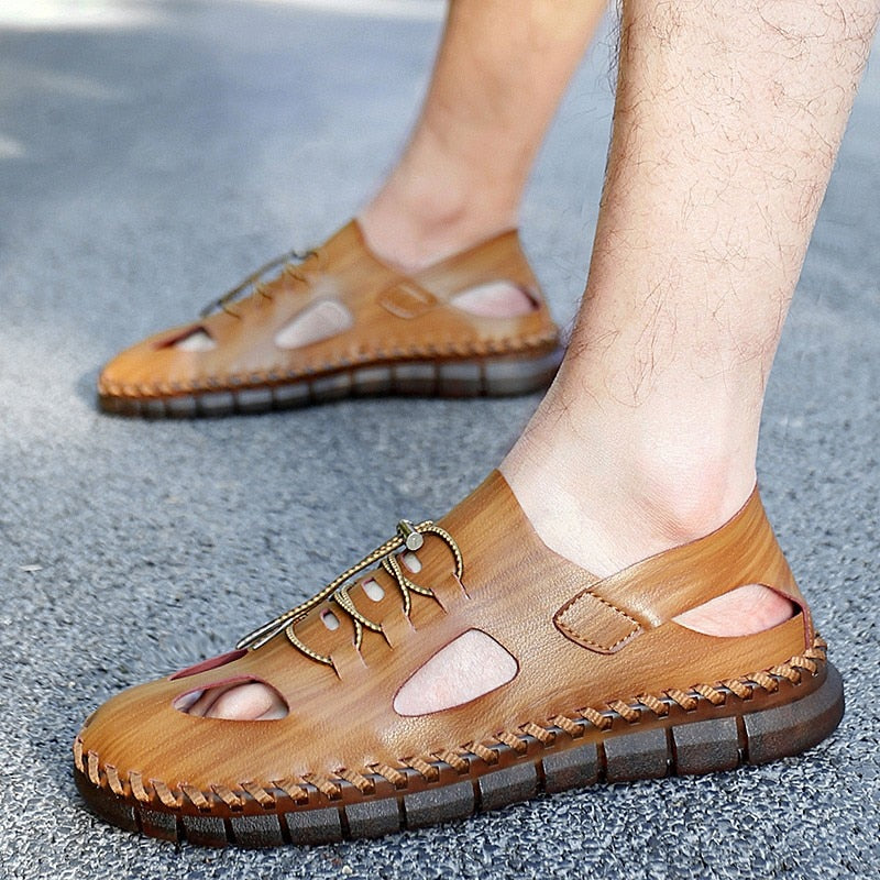 Men's Handmade Soft Leather Sandals