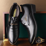 New Men's Classic patent Leather Suits Shoes