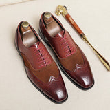 Men's New Pattern Brogue Vintage Formal Shoes