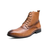 New Men's British Style Pointed Toe Chelsea Boots