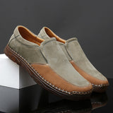 Men's Leather Handmade Outdoor Breathable Shoes