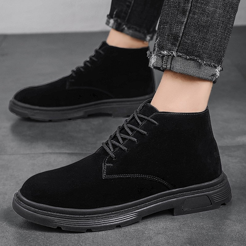 Men's Casual Lace Up Ankle Boots