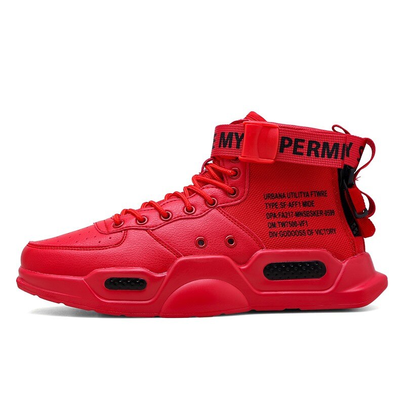 Trendy Men's High-top Sneakers