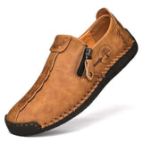 Men's Casual Slip On Leather Shoes