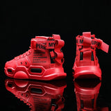 Trendy Men's High-top Sneakers