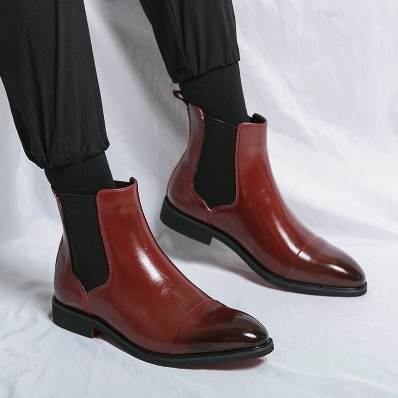 New Men's British Classic Ankle Boots