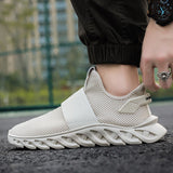 New Men's Thick Twist Bottom Cushion Sneakers