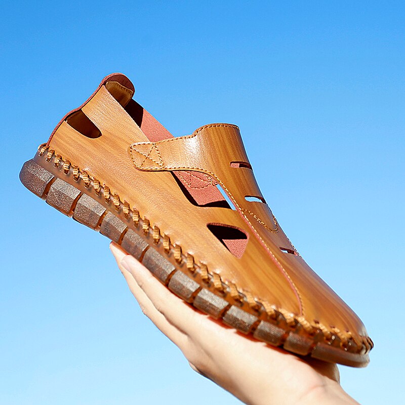 Men's Leather Handmade Outdoor Sandals