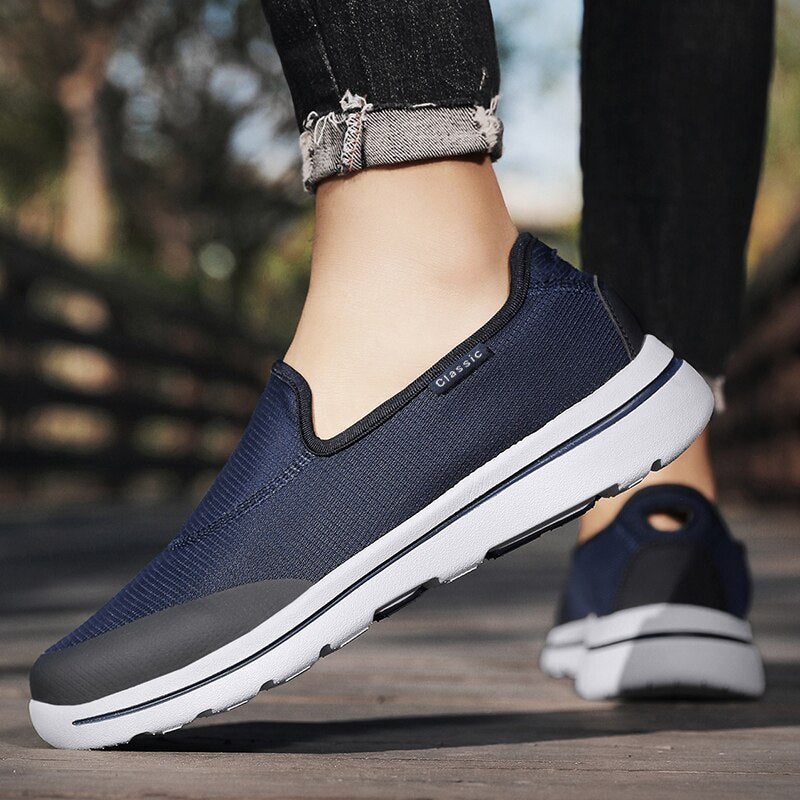 Men's Breathable Knitted Casual Shoes