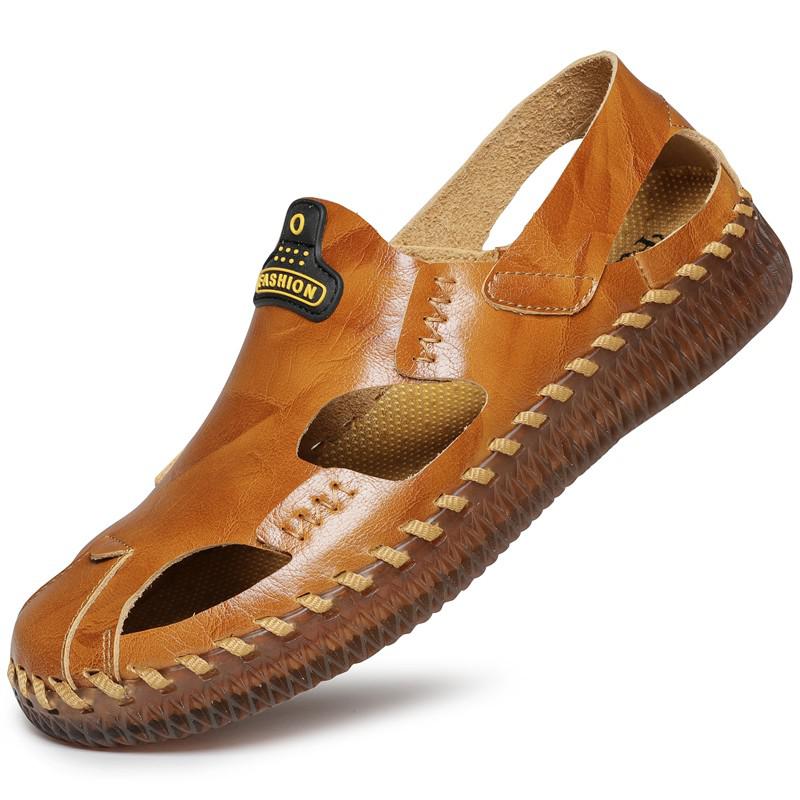 New Men's Classic Leather Sandals