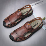 Men's Leather Outdoor Non-slip Water Shoes