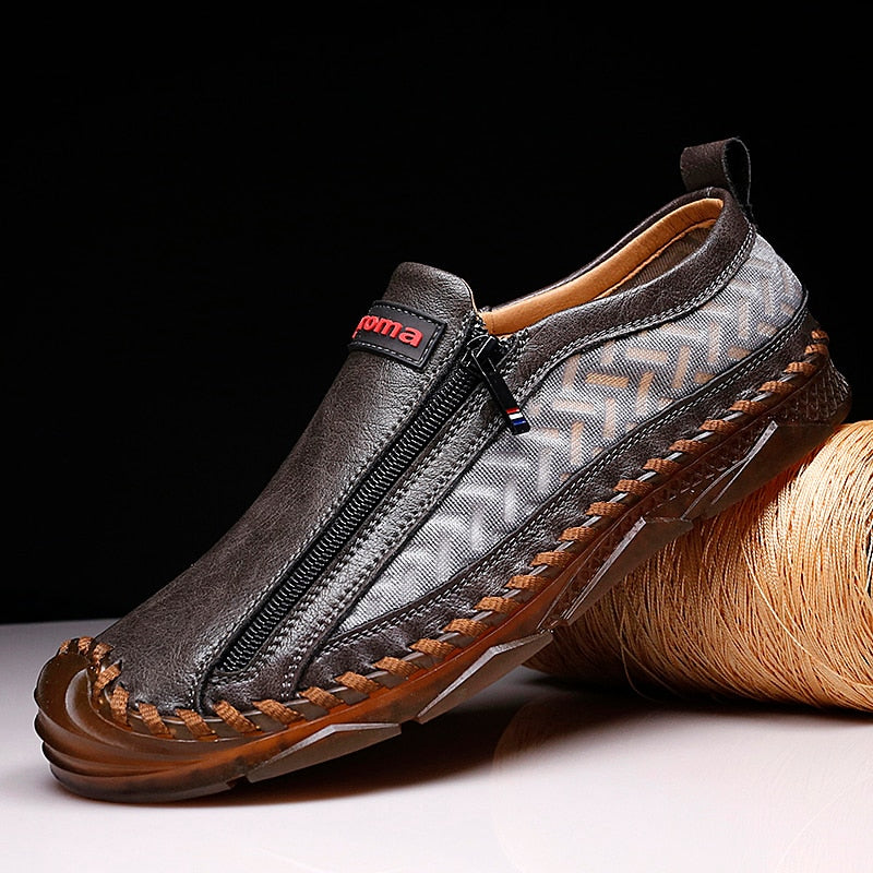 New Men Leather Casual Loafers