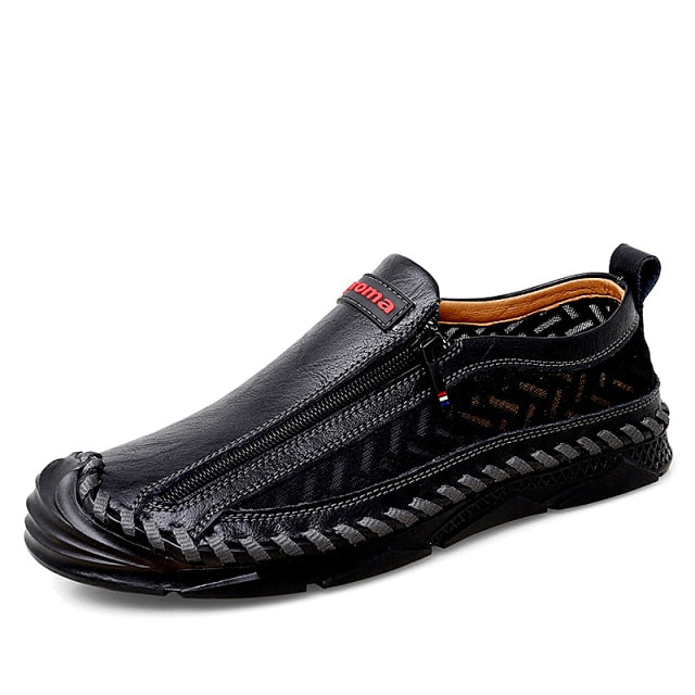 New Men Leather Casual Loafers