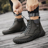 Men's Fashion Leather Warm Outdoor Boots