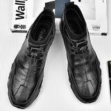 New Men's Soft Leather Shoes