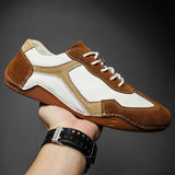 Men's Hand Stitching Non-slip Casual Shoes