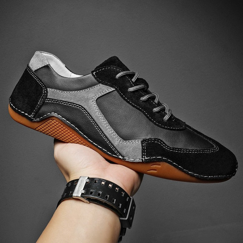 Men's Hand Stitching Non-slip Casual Shoes