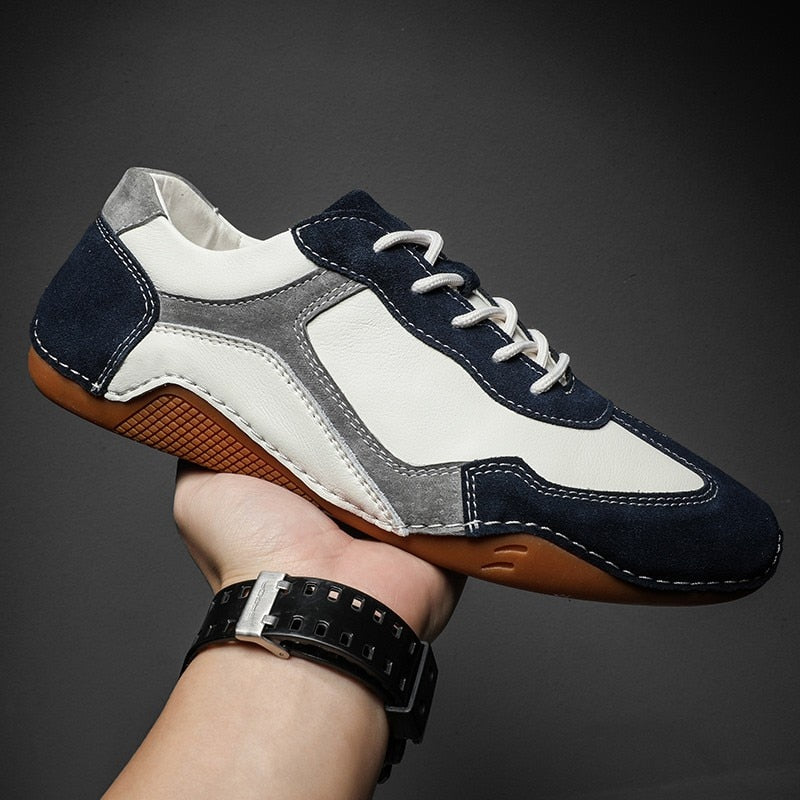 Men's Hand Stitching Non-slip Casual Shoes