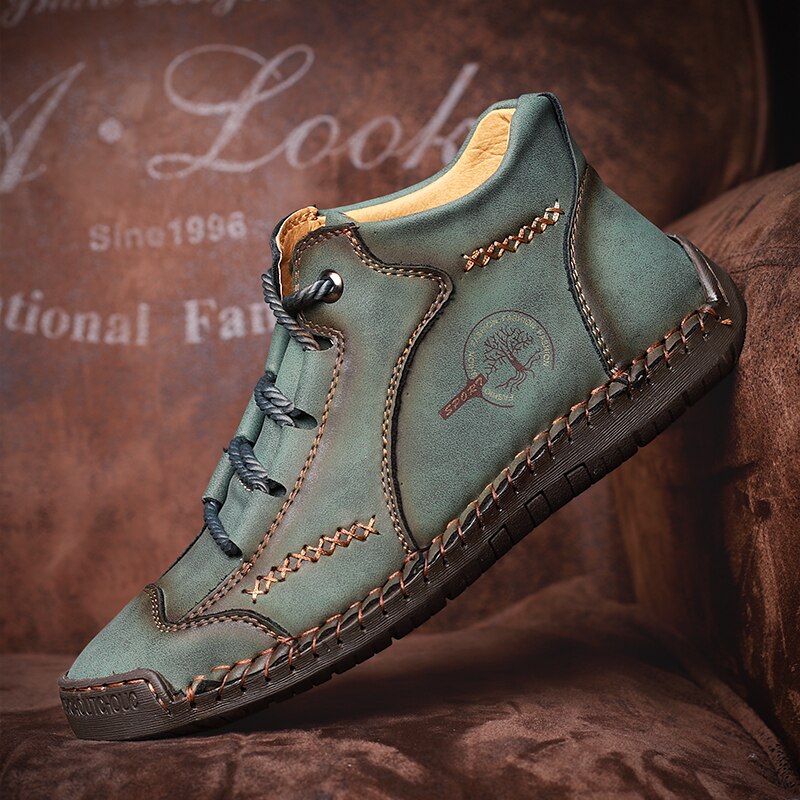 New Cow Leather Men Boots