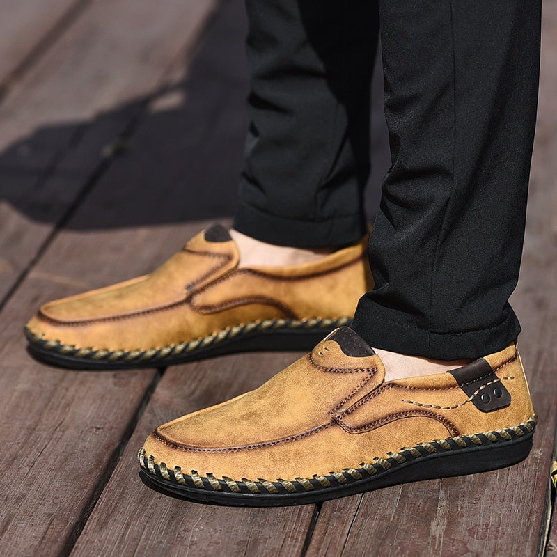 Men's Outdoor Sports Leather Shoes