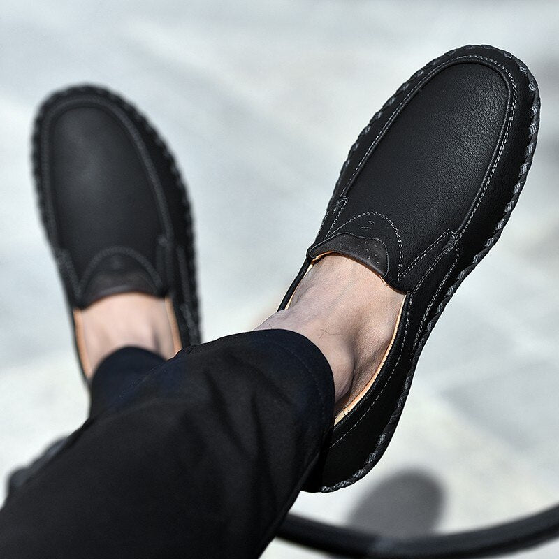Men's Outdoor Sports Leather Shoes