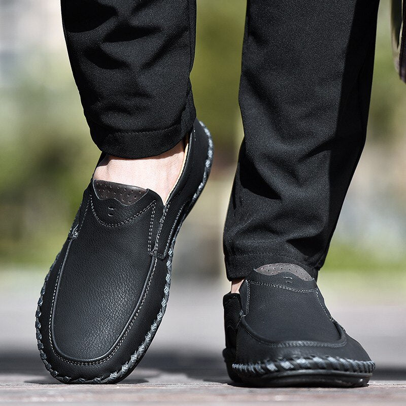 Men's Outdoor Sports Leather Shoes