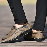 Men's Outdoor Sports Leather Shoes