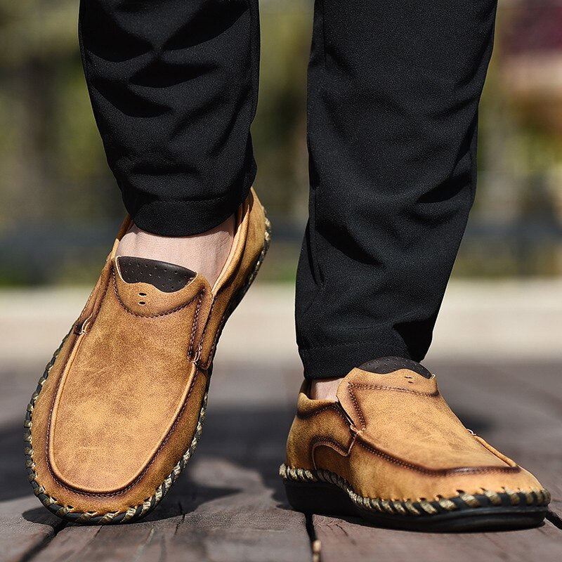 Men's Outdoor Sports Leather Shoes