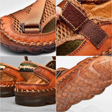 Men's Genuine Leather Handmade Sandals