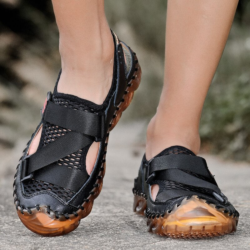 Men's Genuine Leather Handmade Sandals