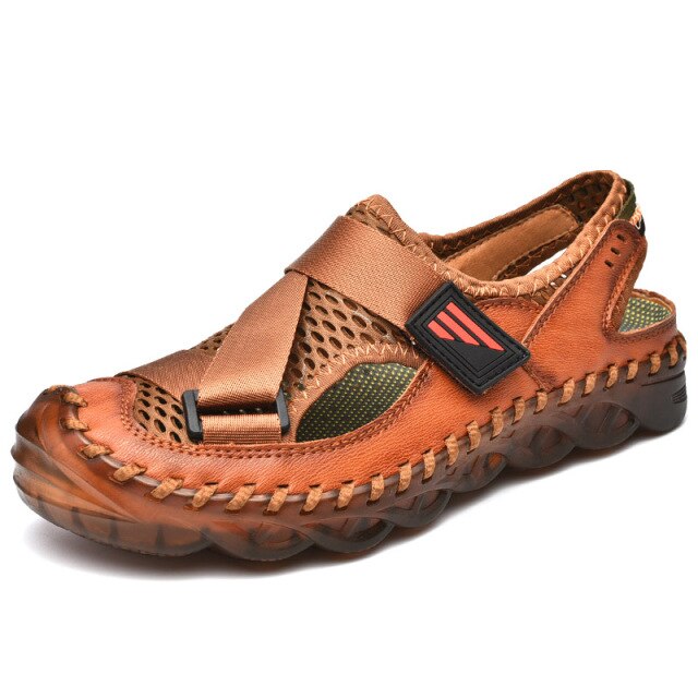 Men's Genuine Leather Handmade Sandals
