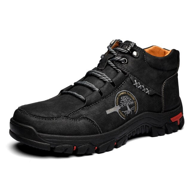 Men's Comfy Lace-up Outdoor Shoes