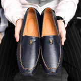 New Fashion Slip-On Leather Casual Shoes