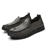 New Men Leather Breathable Casual Shoes